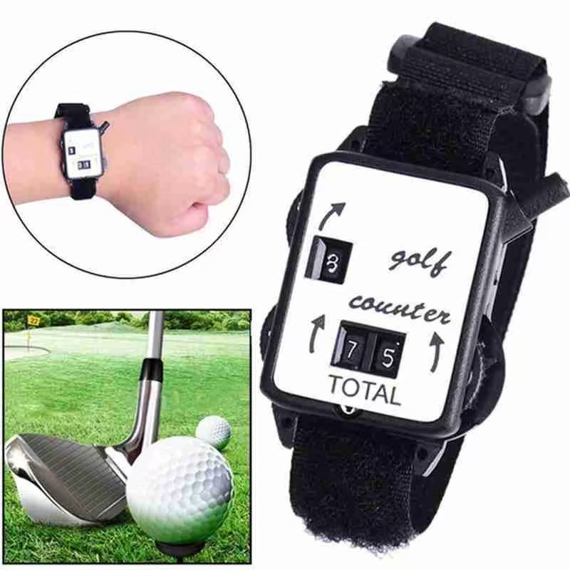 Badminton Counter - Manueller Golf-Stroke-Zähler mit Armband – tragbare