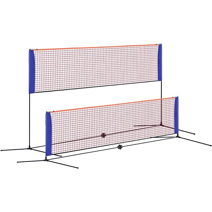 Badminton Netting - Tragbares Badmintonnetz, kleine Größe, 4,1 m