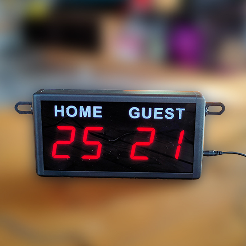 Badminton Counter - 2,3-Zoll-LED-Bildschirm-Punktezähler des besten Herstellers für Billard-,