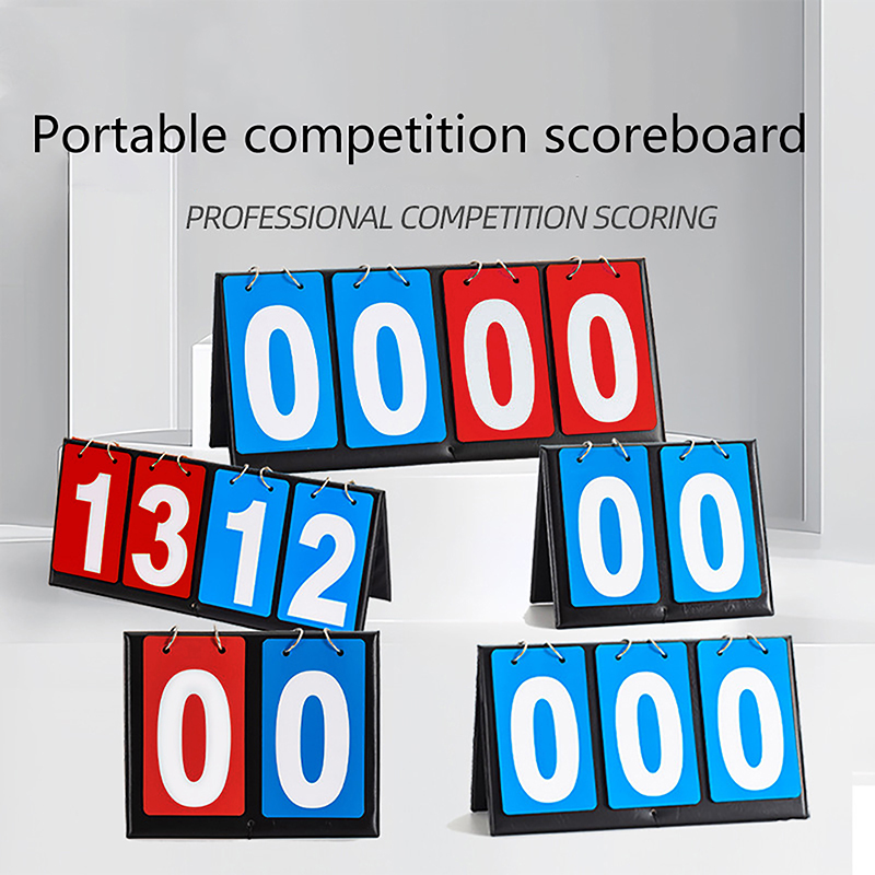 Badminton Counter - 1PC Scoreboard Tisch-Scoreboard, tragbarer Punktezähler für