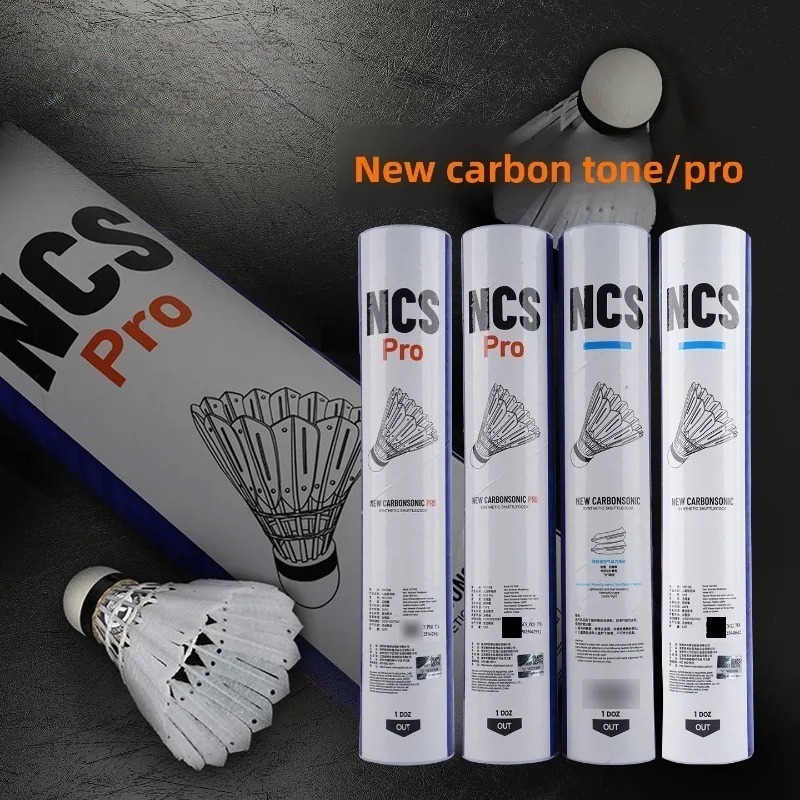 Nylon Shuttlecock 12 - Origina 12 Stück/Röhre NCS-Bälle NCS Pro