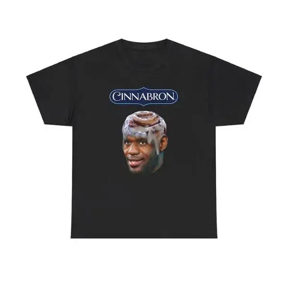 Badminton Meme - Cinnabron Lebron James Meme T-Shirt, lustiges