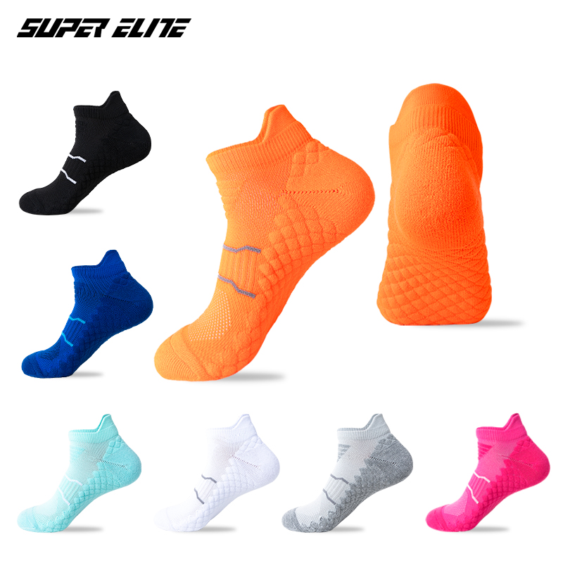 Ankle Support Badminton - Herren-Sportsocken, Badminton-Socken, feuchtigkeitsableitende Massagesocken, Laufsocken, atmungsaktiv,