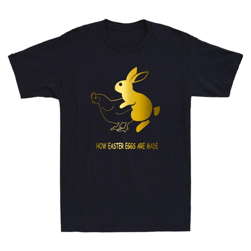 Badminton Meme - Herren-T-Shirt „How Easter Eggs Are Made“,