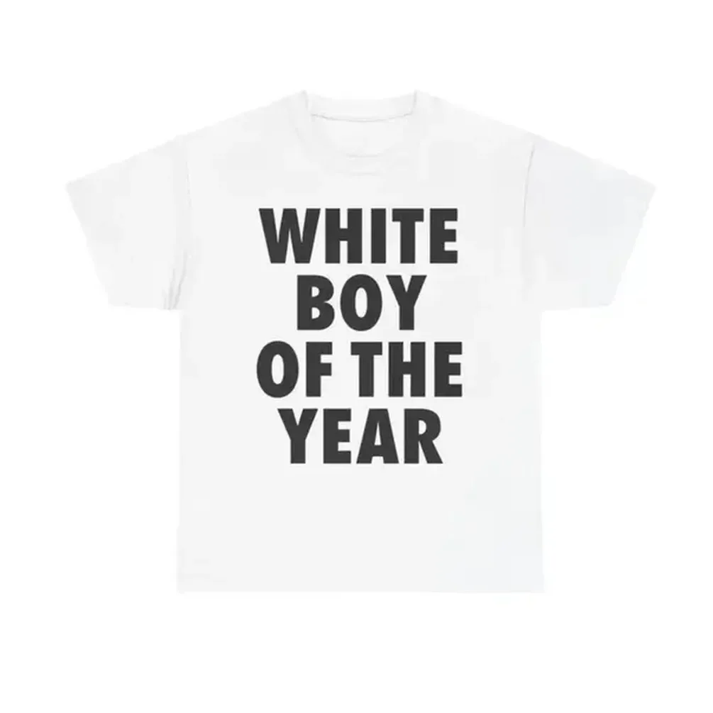 Badminton Meme - Weißes T-Shirt „Boy Of The Year“,