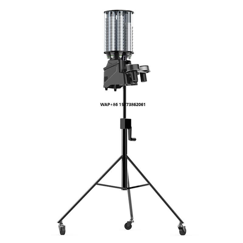 Feeder Machine Badminton - Intelligente Programmierbare Badminton-Federball-Wurfmaschine mit APP-Fernbedienung für