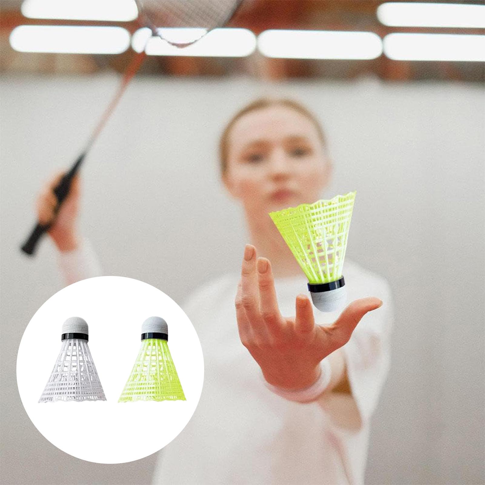 Badminton-Federbälle, 12 Stück – Nylon Shuttlecock 12 Bewertung und Preis