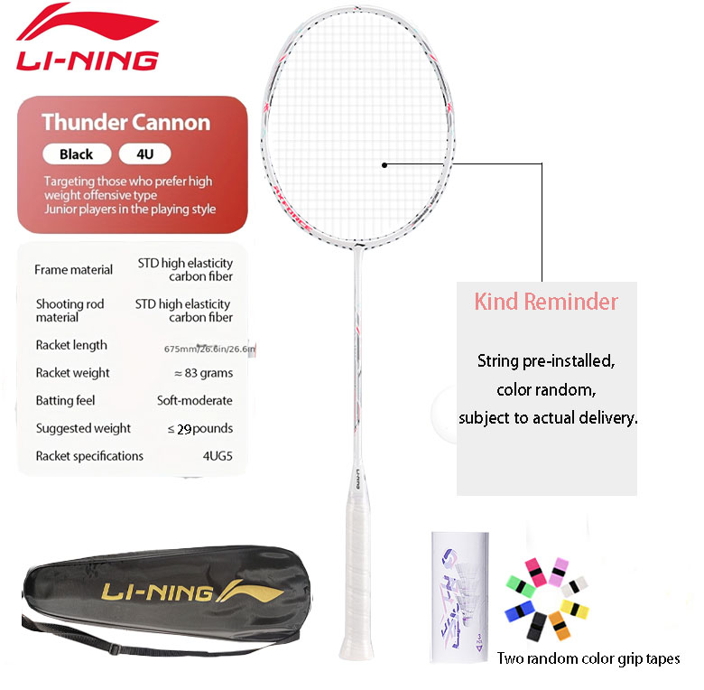 Li-Ning Thunder Mini Cannon Vo – Li Ning Racket Bewertung und Preis
