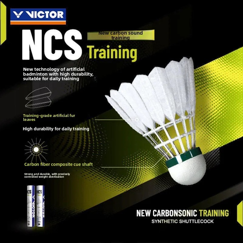 2026 Neue Federbälle NCS TRAIN – Nylon Shuttlecock 12 Bewertung und Preis