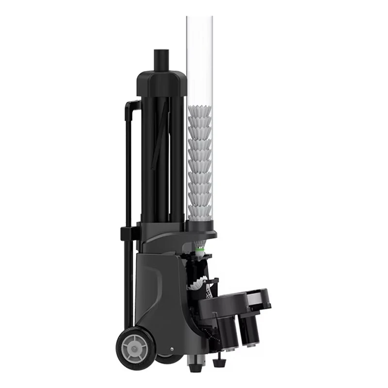 2025 Neues Design Federball-Tr – Feeder Machine Badminton Bewertung und Preis
