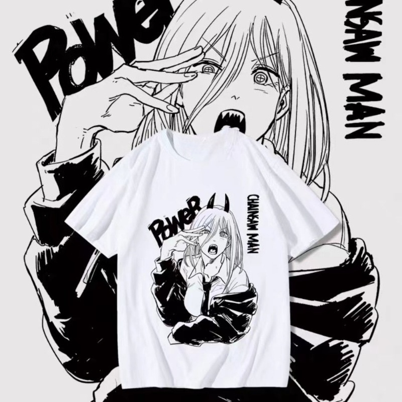 T-Shirts der Anime Chainsaw Ma – Badminton Junior Bewertung und Preis
