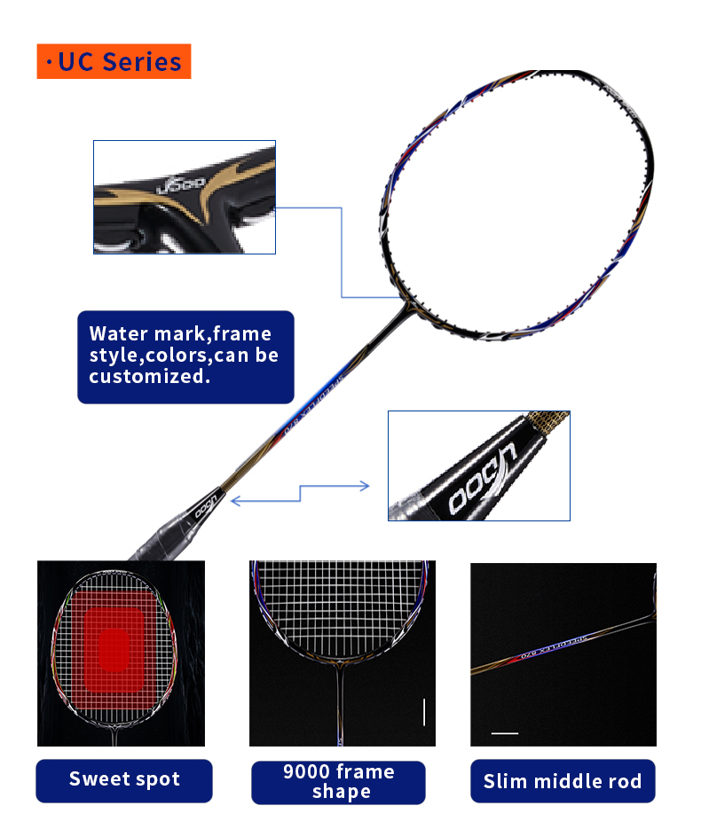 UC670 3U Badmintonschläger aus – Badminton Junior Bewertung und Preis