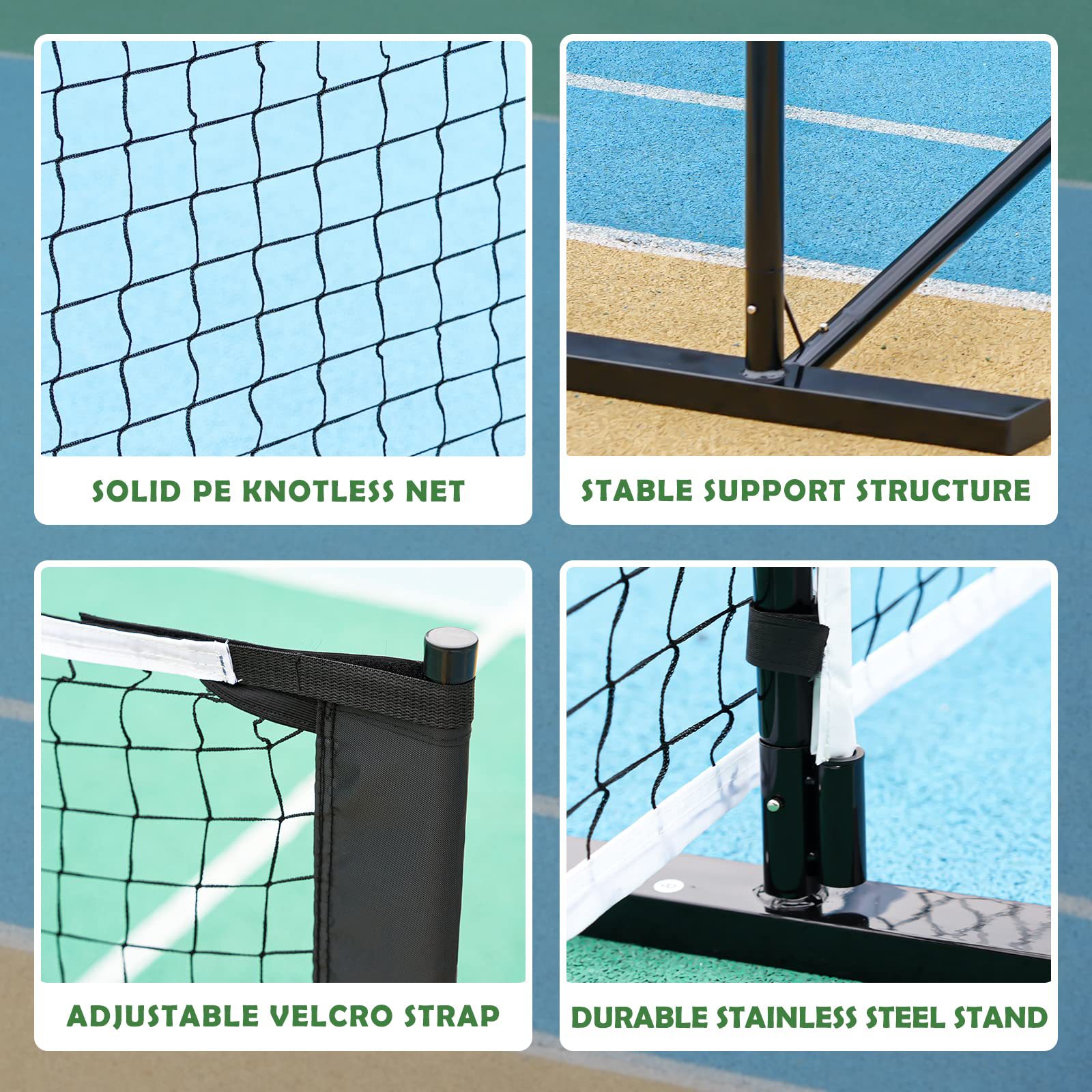 Tragbares 6,7*0,9 Meter Badmin – Badminton Netting Bewertung und Preis