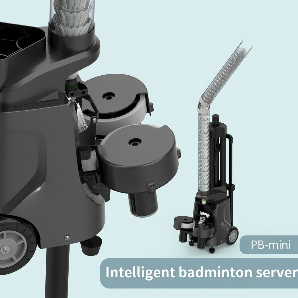 JMZ Badminton-Ballwerfer Autom – Feeder Machine Badminton Bewertung und Preis