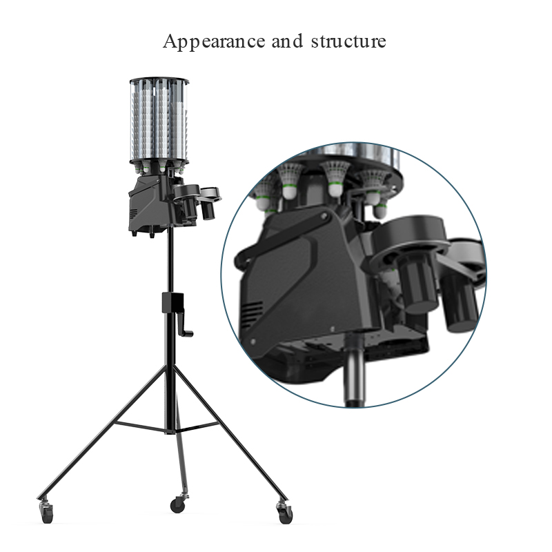Intelligente Programmierbare B – Feeder Machine Badminton Bewertung und Preis