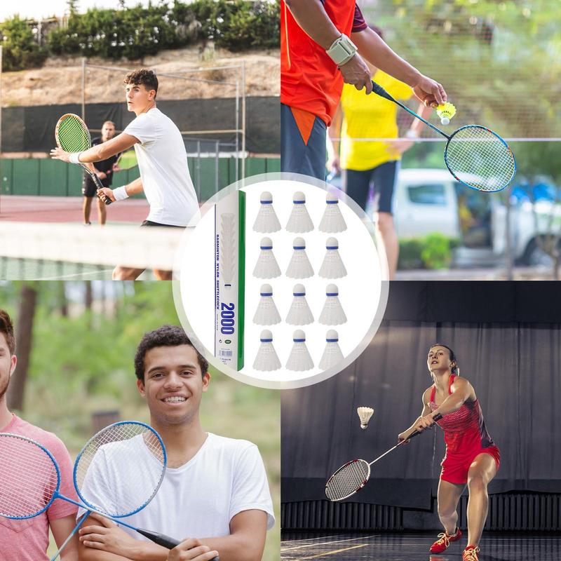 Nylon-Federbälle, Spielzeugbäl – Nylon Shuttlecock 12 Bewertung und Preis